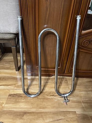 Суу менен иштеген сүлгү кургаткычтар: Продам водяной полотенце сушитель S формы, б.у., размер 45 на 70 — 1