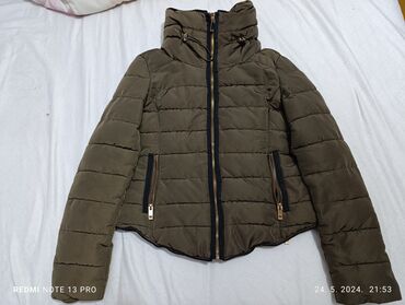 ženske zimske jakne h m: Zara, M (EU 38), Jednobojni, Sa postavom
