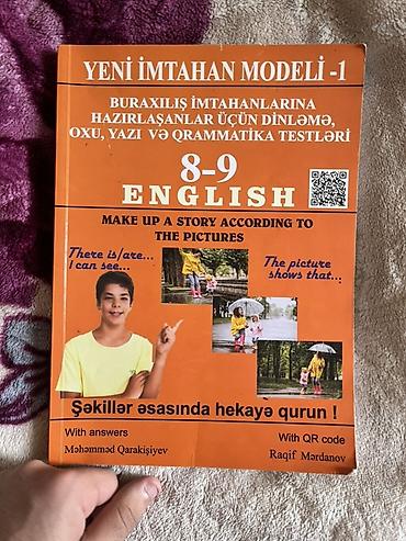 Testlər: Məhsul: “Yeni İmtahan Modeli – 1” İngilis dili test toplusu (8–9 — 2