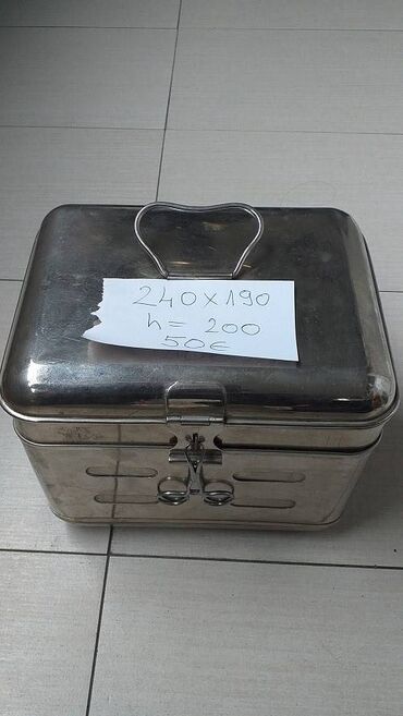 Ostali medicinski proizvodi: Doboš Posuda za sterilizaciju zavojnog materijala tupfera platna Kao — 12