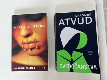 stripovi zagor: 2 knjiga Margaret Atvud. Kao nove, kupljene, procitane i idu dalje