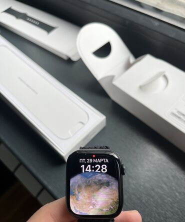 механические часы ссср молния: Apple Watch series 8, 45mm Состояние идеальное, комплектация