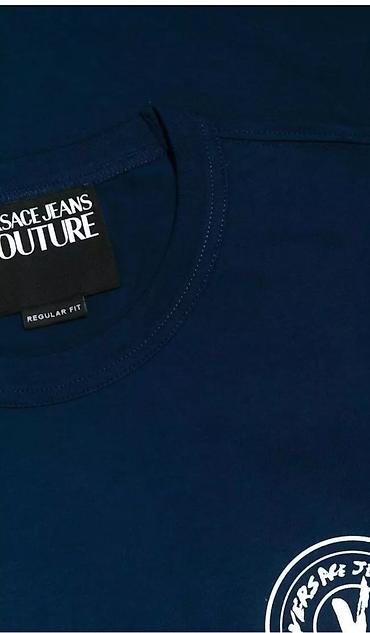 Kişi geyimləri: Futbolka, Versace Jeans, M, rəng - Göy — 2