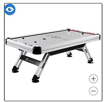 oyun alanı: Air Hockey (Hava xokkeyi) 2.27×1.27 m- cəkisi 20 kl təzə qutuda stol — 1