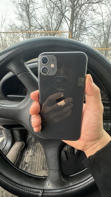 айфон x токмок: IPhone 11, Колдонулган, Black Titanium, Заряддоочу түзүлүш, Коргоочу айнек, Каптама