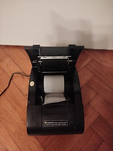 Druga oprema za računare i laptopove: Termalni POS štampač za račune.
Nepoznato stanje.
Bez adaptera — 8