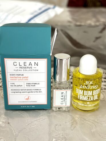 sensibilité parfum qiymeti: Clean reserve parfum 3ml . Sol de janeiro body oil