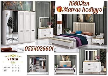 Yataq otağı dəstləri: İkinəfərlik çarpayı, Yeni -da lalafo.az — 38 Yataq otağı dəstləri: İkinəfərlik çarpayı, Yeni — 38