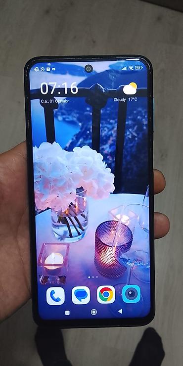 Мобильные телефоны: Redmi Note 9 Pro, 128 ГБ, цвет - Голубой, Отпечаток пальца, Две SIM карты, Face ID — 3