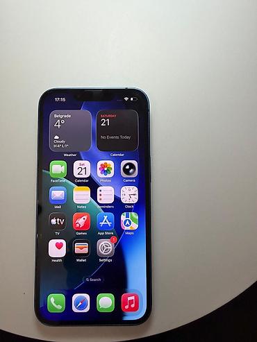 Apple iPhone: Prodajem polovni iphone 13, 128gb u odlicnom stanju bez fizickih — 11