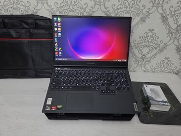 купить ноутбук не дорого: Ноутбук, Lenovo, 16 ГБ ОЭТ, AMD Ryzen 7, 15.6 ", Колдонулган, Оюндар үчүн, эс тутум NVMe SSD