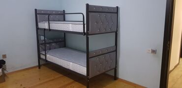 железная кровать односпальная: Новый, С матрасом, Азербайджан