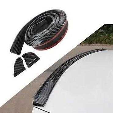 mucar bt200 lite: Lip spojler za gepek karbon - model 2. Univezalni lip spojler za gepek — 5