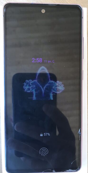 Samsung: Samsung Galaxy S20 Ultra, 128 GB, rəng - Narıncı, Sensor, Barmaq izi, Simsiz şarj