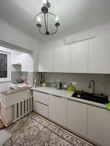 3 комнатная квартира 104 серии бишкек: 4 комнаты, 77 м², 105 серия, 1 этаж, Косметический ремонт