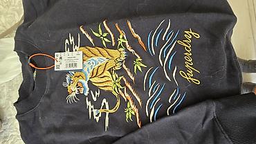 kappa m: Superdry potpuno novi sa etiketom duks (crewneck) sa bogatom vezenom — 3