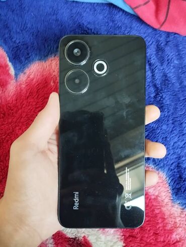Redmi: Redmi, Redmi 13, Б/у, 128 ГБ, цвет - Черный, 2 SIM, eSIM
