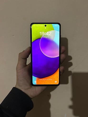 samsung laptop: Samsung Galaxy A52, rəng - Mavi — 2