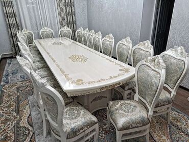 Столы и стулья для зала: Стол и стул для зала, Новый, цвет - Белый — 10