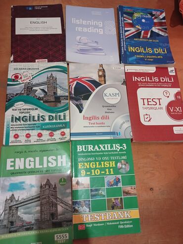банк тестов по английскому: Nərgiz Nəcəf 2023 il buraxilisi 8 manat Gülnarə Umudova 8 azn Arzu