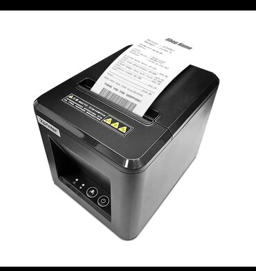 printer adapter: Qara rəngli Xprinter termal qəbz printeri. Kiçik və orta bizneslər