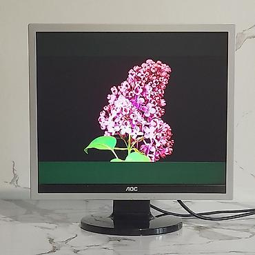 Мониторы: Монитор, AOC, Б/у, LCD, 19" - 20" — 4