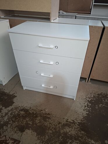 Комоды для одежды: Комод для одежды, Новый, Без зеркала, ЛДСП, цвет - Серый, Платная доставка — 7