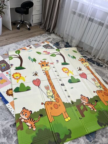 Детские ковры и коврики: Детский коврик Новый, Противоударный, 180 * 160