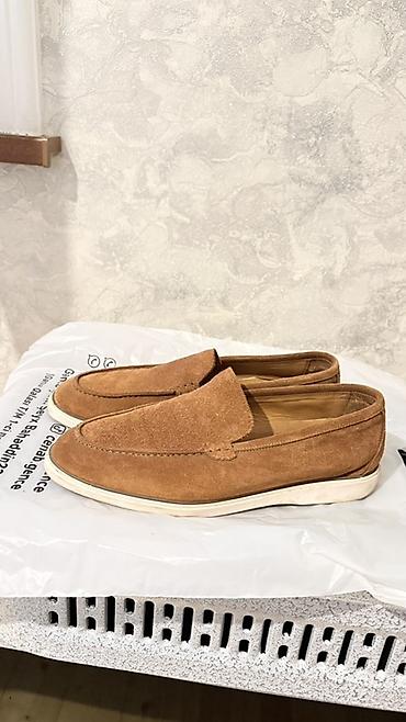 ayaqqabı: Kişi loafers ayaqqabıları - Model: slip-on/loafers - Rəng: açıq — 1
