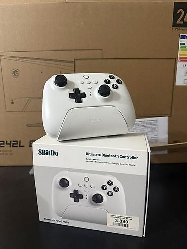 Геймпад 8BitDo Ultimate Bluetooth Controller (белый) - Универсальный