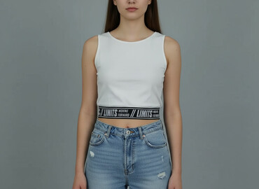 five sleve t shirty: FB Sister, Топ жіночий, розмір S