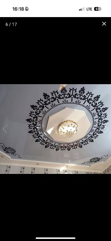 Натяжной потолок: Натяжной потолок Глянцевое, 3D потолки, Матовое Бесплатная консультация, Бесплатный замер, Гарантия — 18