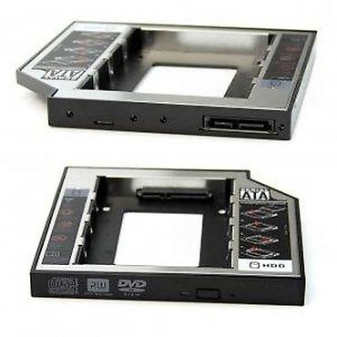 univerzalne multimedije: HDD/SSD fioka (Caddy) za ugradnju u mesto optičkog drajva u laptopu - — 5