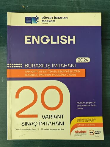 Ingilis dili 20 sinaq 11 sinif