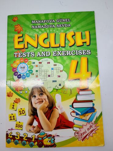 1 ci sinif testleri azerbaycan dili: English 4th grade/ İngilis dili 4-cü sinif test kitabı 👍🏿Cox yaxşıdır