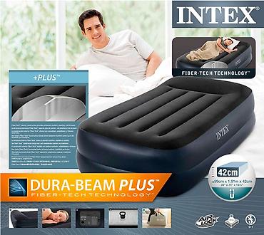 samsung air track: Матрас надувной. Intex 64122 Надувная кровать 99х191х42см с — 1