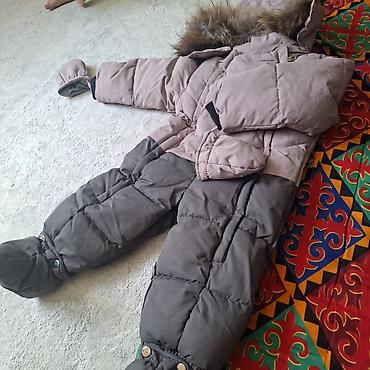 теплые вещи: Тёплый зимний комбинезон для малыша - Тип: раздельный по цветам — 1