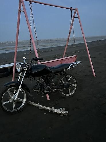 elektrikli yuk motoru: Yüngül yol və şəhər üçün praktik motosiklet - Kuzov rəngi: qara - — 2