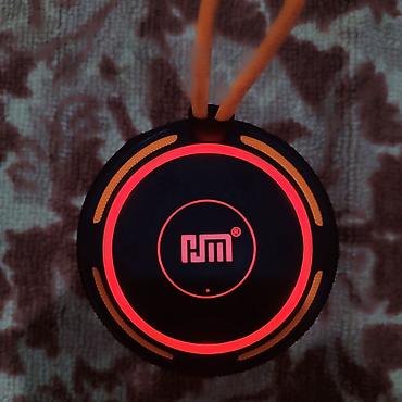 круглый: Портативная Bluetooth-колонка HJM с подсветкой - Компактный — 3