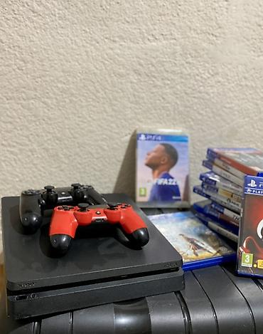 Sony PlayStation: Sony ps 4 slim прошитый. Не греется, не шумит. В хорошем состоянии — 3