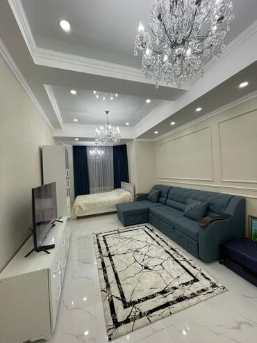10 мкр квартира: 1 комната, 44 м², Элитка, 10 этаж, Евроремонт