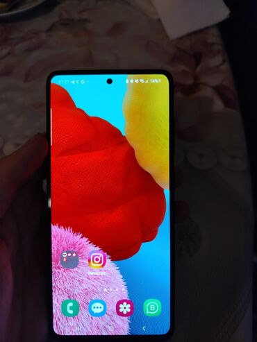 Samsung: Samsung Galaxy A51, 128 GB, Zəmanət, Düyməli, Sensor