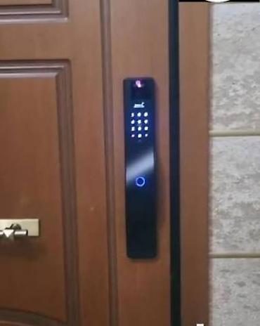 коробка для двери: Умный дверной замок с электронным управлением. - Тип: накладной — 1