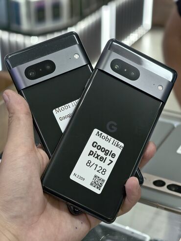 купить диктофон для скрытой записи: Google Pixel 7, Б/у, 128 ГБ, цвет - Черный, 2 SIM