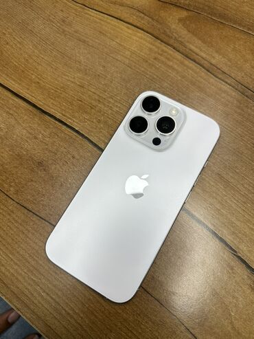 кухонные вытяжка: IPhone 16 Pro, Колдонулган, 256 ГБ, Ак, 96 %