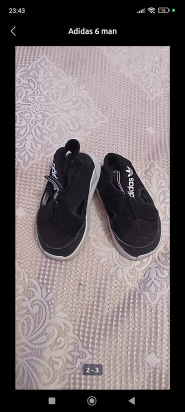 Köynəklər: Məhsul: Uşaq Adidas sandalet/krossovka tipli ayaqqabı - Rəng: Qara