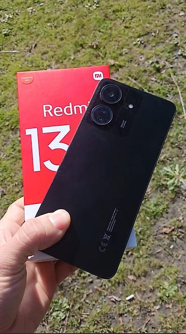 жесткий диск новый: Redmi 13C, 128 ГБ, цвет - Черный, Две SIM карты — 1