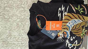 kappa m: Superdry potpuno novi sa etiketom duks (crewneck) sa bogatom vezenom — 2