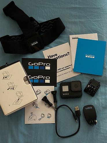 Videokameralar: Go pro 8 Hero Black Sadəcə ilk dəfə alınan zaman açılıb istifadə — 1