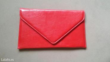 pismo tex: Crvena pismo torbica. Nova